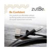 zutBe Shield Cable Lightning con certificado MFi plateado_4