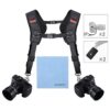 Ztowoto Correa de doble hombro para cámara réflex DSLR_3