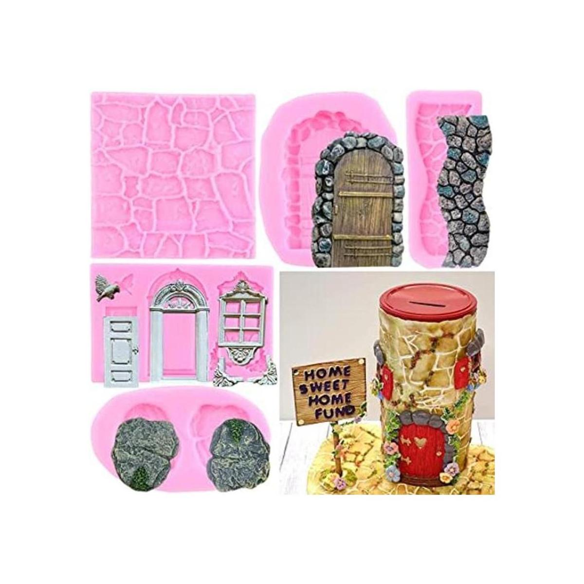 ZiXiang Enchanted Molde de silicona para puerta y
