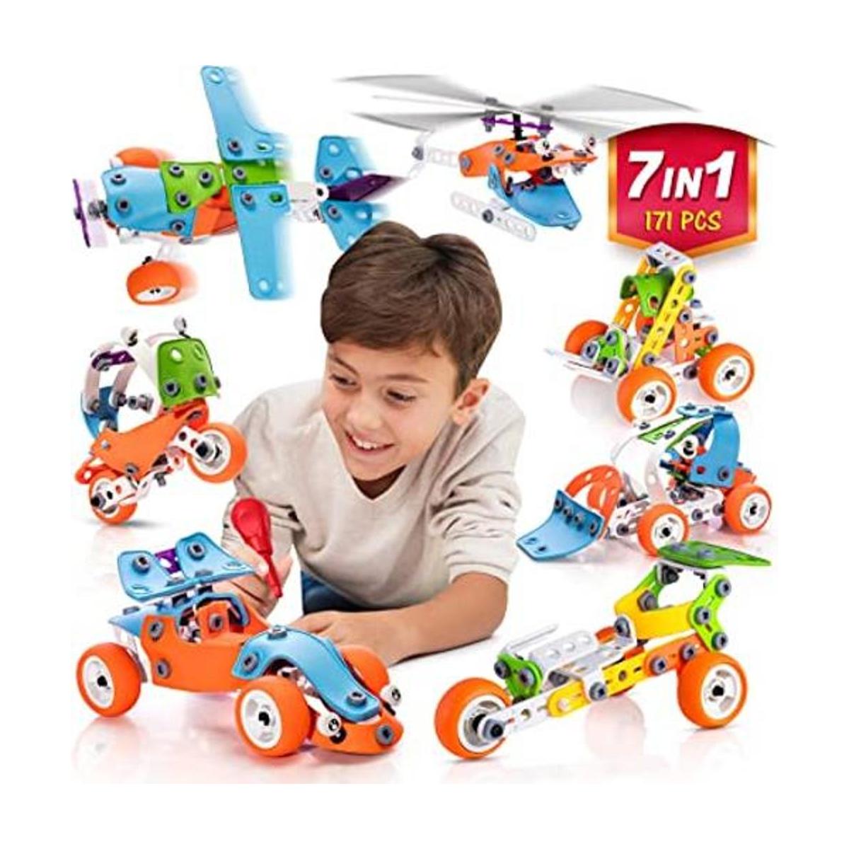 Juguetes de construcción STEM para niños y niñas de 7 a 12