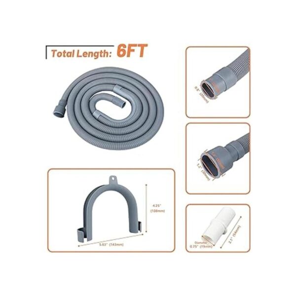 GCGOODS Manguera de drenaje universal para lavadora kit