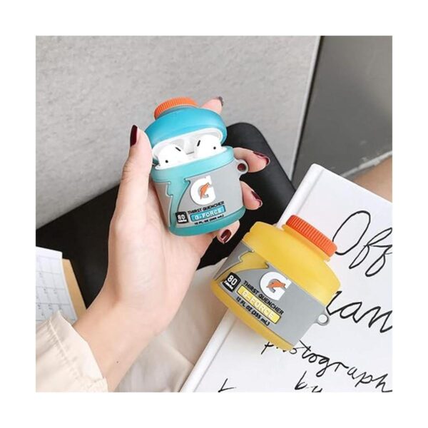 Airpod Gen 12 Funda de silicona suave linda de dibujos