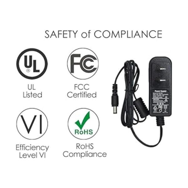 AC to DC 12V 1.5A Power Supply Adapter Barrel Plug 5.5mm_6
