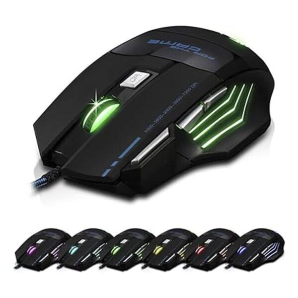 Zelotes AFUNTANegro T80 Ratones de ratón para_4