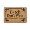 GXFC ZHAO Funny Welcome Felpudo decorativo para puerta de_1