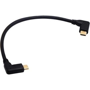 zdyCGTime Cable de extensión tipo C 3.1 90 grados USB 3.1