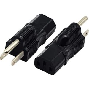 CGTime 3 clavijas USA C13 a NEMA 515P enchufe adaptador de