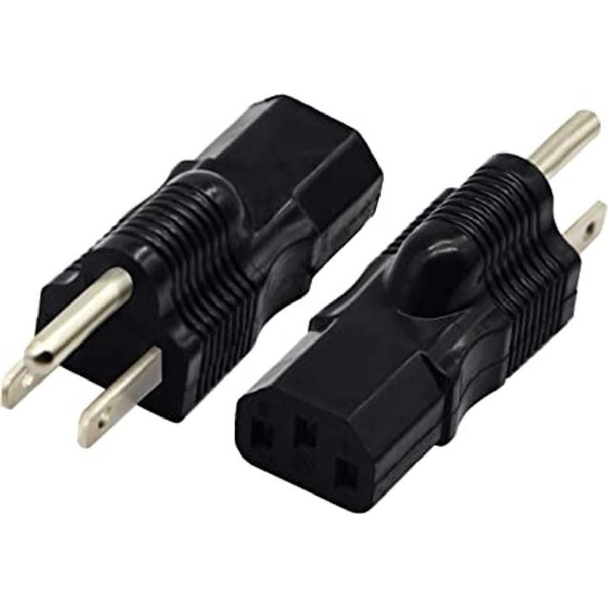CGTime 3 clavijas USA C13 a NEMA 515P enchufe adaptador de