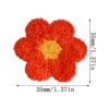 Parche de flores yyyangz 30 piezas de 6 colores para_2