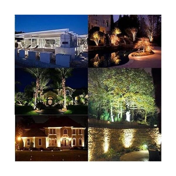 Luces LED de paisaje foco de jardín para exteriores de 5_6