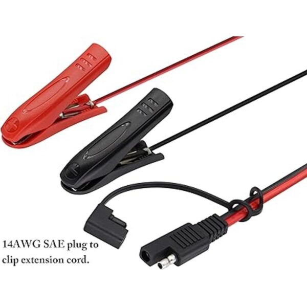 zdyCGTime Cable de extensión para conector SAE 14 AWG