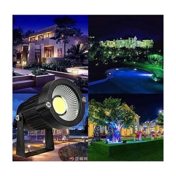 Luces LED de paisaje foco de jardín para exteriores de 5_5