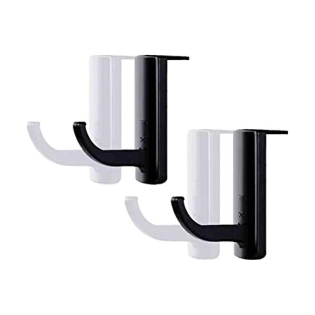 yueton 4pcs Blanco y Negro auricular Headset percha de