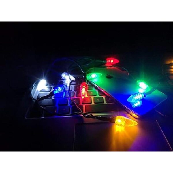 Cable de carga de luces LED de Navidad navideñas USB y_3