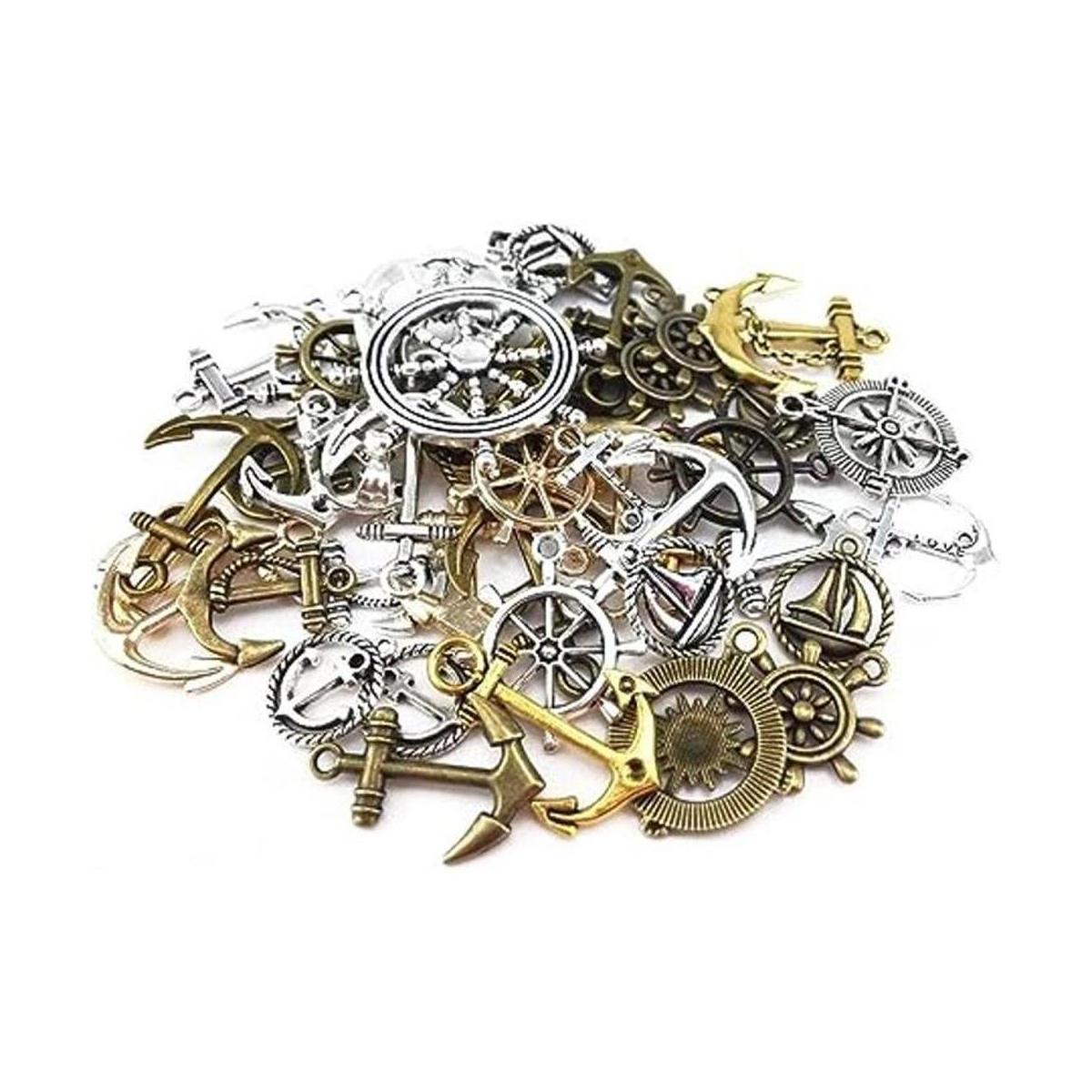 yueton 100 gramo aprox. 47pcs DIY Assorted ancla