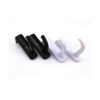 yueton 4pcs Blanco y Negro auricular Headset percha de_3