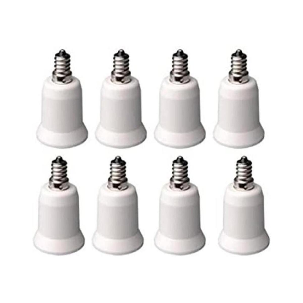 yueton Pack de 8 E12 Candelabro Tornillo para E26E27