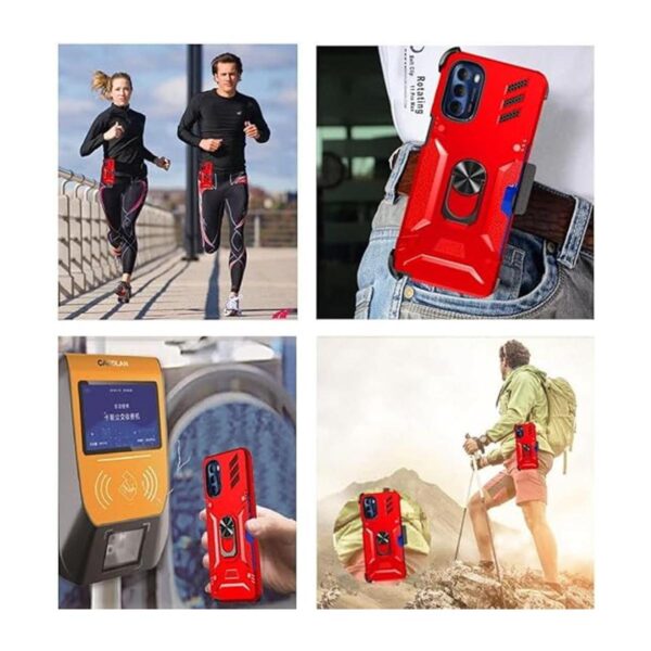 Funda de camuflaje a prueba de golpes para Moto G Stylus_2