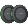 Yootech Paquete de 2 cargadores inalámbricos 10 W máx de_1