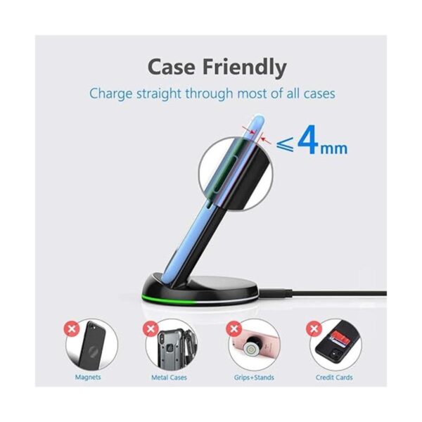 Yootech Cargador inalámbrico soporte de carga inalámbrico_3