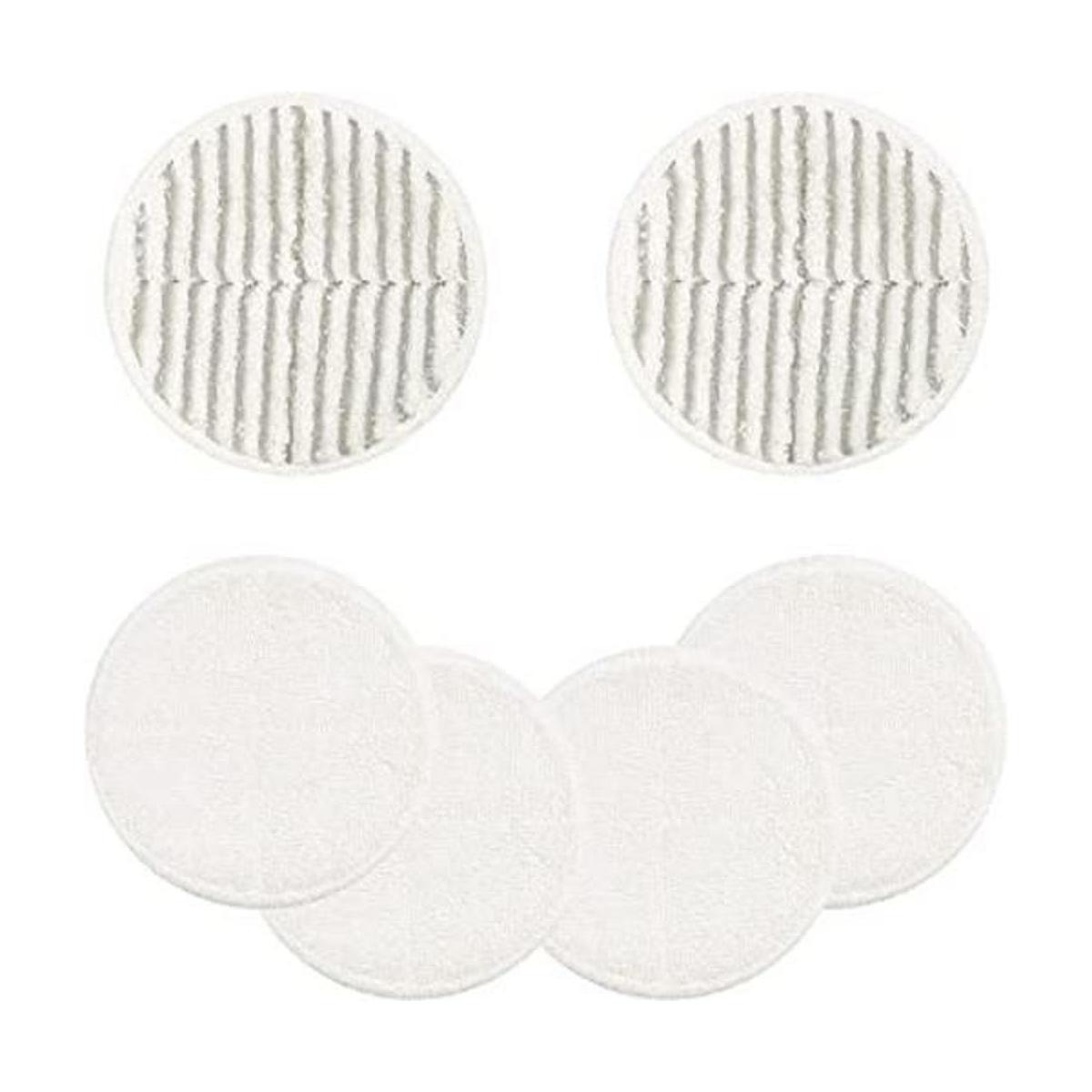 Paquete de 6 almohadillas de repuesto para trapeador