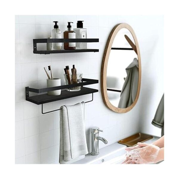 Juego de 2 estantes de almacenamiento para baño juego de