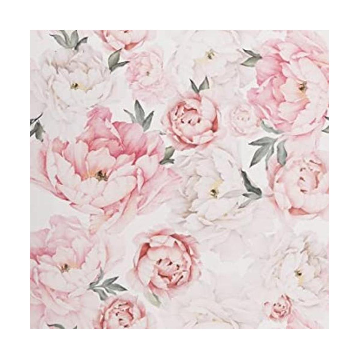 Dvegort Papel pintado floral autoadhesivo extraíble