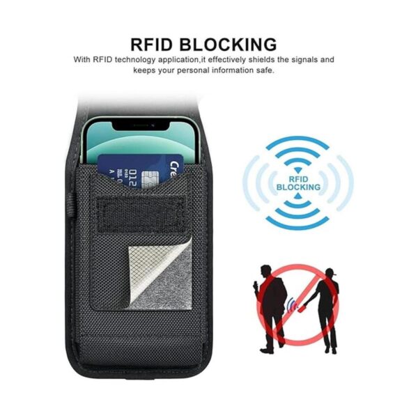 ykooe Funda de teléfono celular con bloqueo RFID para_3