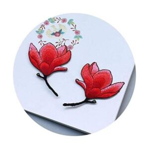 1 par de Magnolia bordado Cheongsamvestido decorativo_1