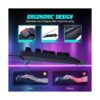 Teclado para juegos retroiluminación LED arcoíris de 7_3