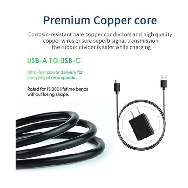 Cargador de altavoces Bluetooth USB C cable de carga