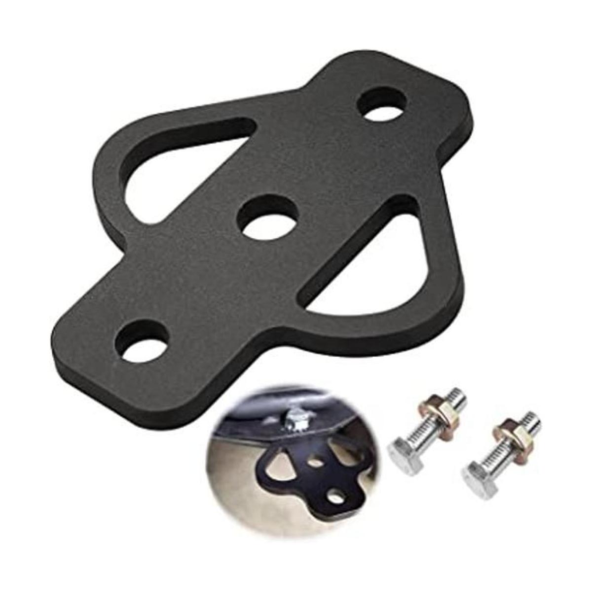 Adaptador de enganche de remolque de 3 vías con perno para