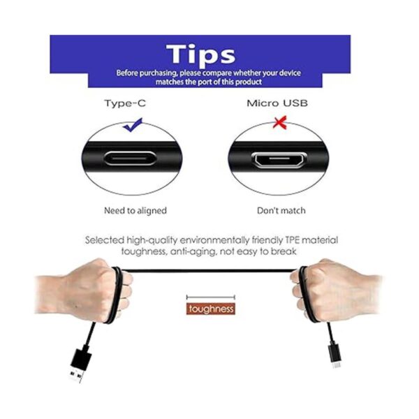 Cargador de altavoces Bluetooth USB C cable de carga