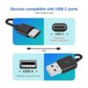 Cargador de altavoces Bluetooth USB C cable de carga