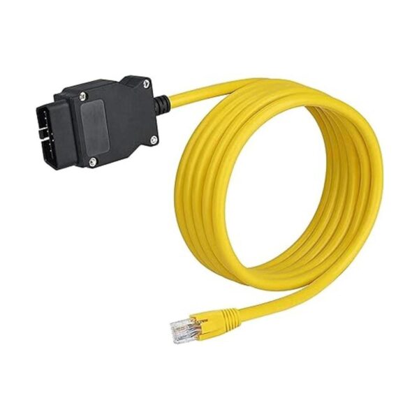 NUEVO 2 m cable de interfaz de Ethernet a OBD ESys ICOM_5