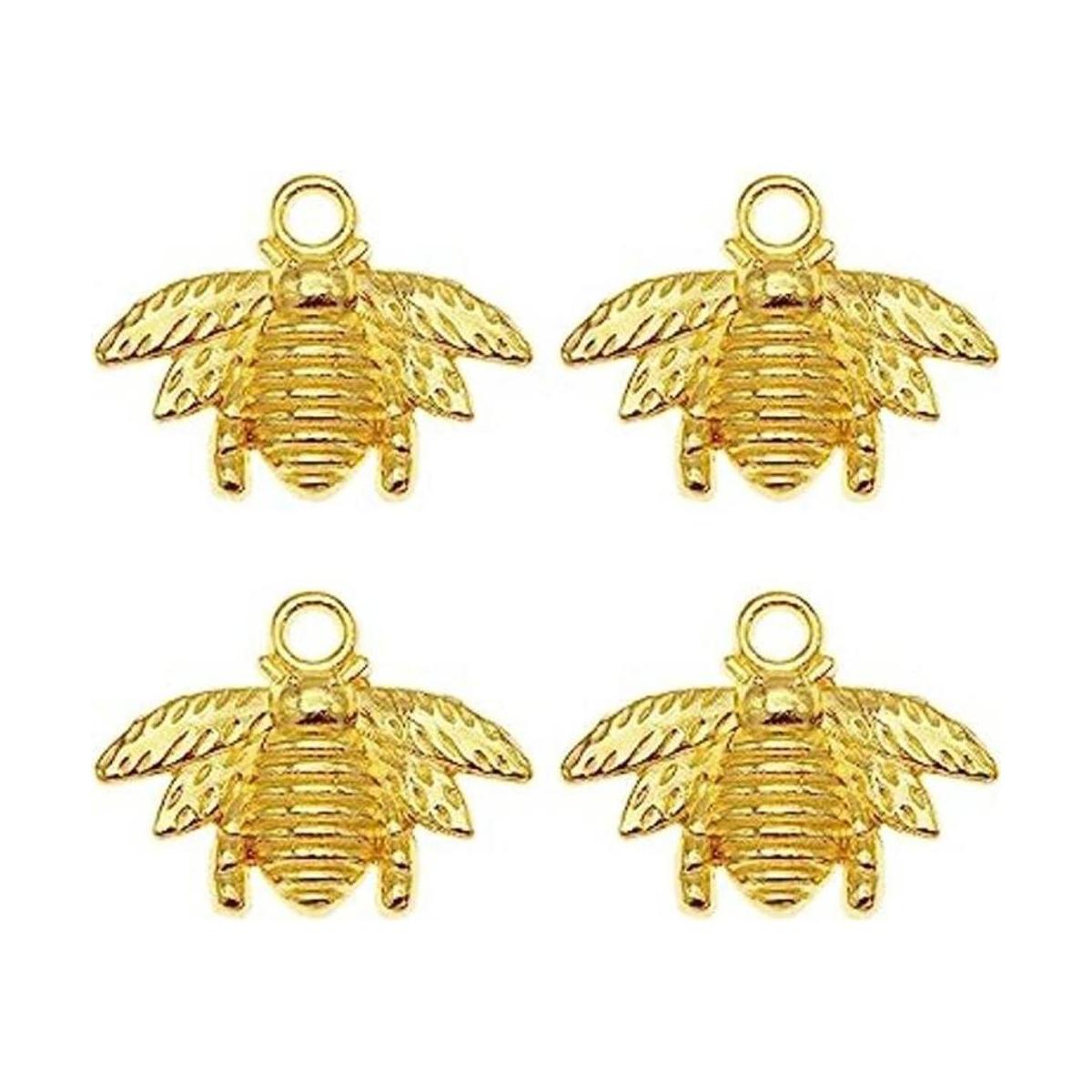 yaokan 100 colgantes de aleación de oro para hacer joyas