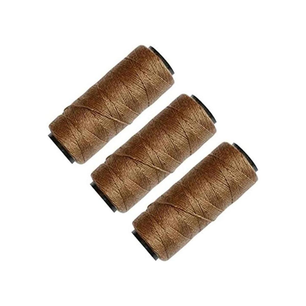 3 rollos de hilos de coser para coser a mano extensiones