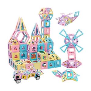 Bloques de construcción magnéticos para niños 136 piezas_1