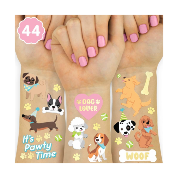 xo Fetti Tatuajes temporales para perros para niños 44_1