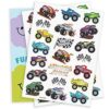 xo Fetti Monster Truck Party Supplies Tatuajes_2