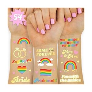 xo Fetti Tatuajes temporales del orgullo de la novia 54_1