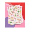 xo Fetti Flamingo Tatuajes temporales para niños estilos
