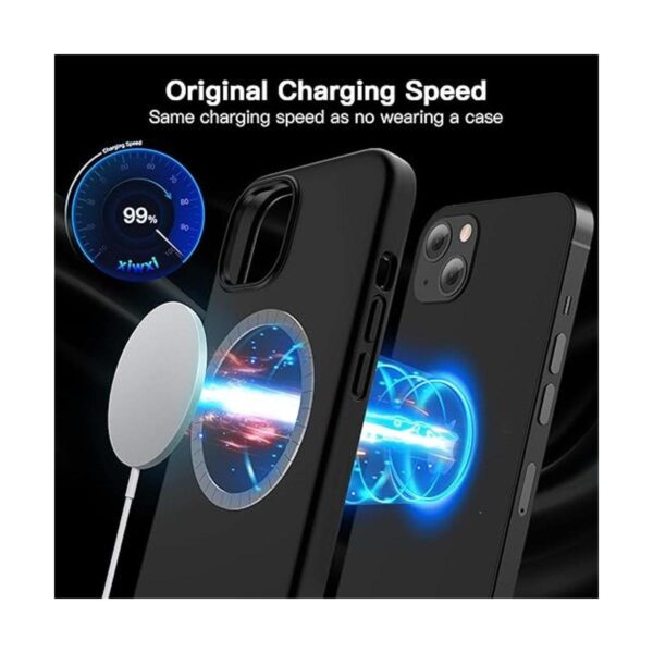 xiwxi Funda magnética de silicona para iPhone 13 ultra_3