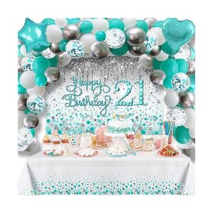 Decoraciones de cumpleaños número 21 para ella color_1