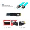 Xiwai PCIE Slimline SAS 4.0 SFF8654 4i 38pin Host a_5