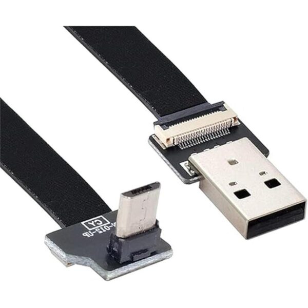 2.0 M en ángulo de arriba USB 2.0 TipoA macho a Micro USB_1