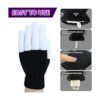 ONEREED 4 Pairs LED Gloves Light up Gloves for Kids Boys_5