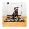 xigua Cama para perros con estampado de vaca suave y_6