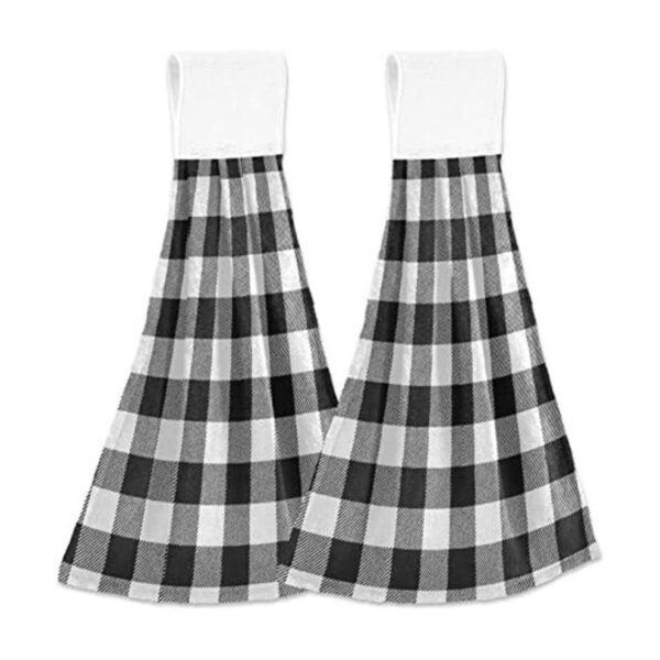 xigua Juego de 2 toallas de mano de cocina con diseño de