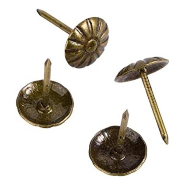 FUCAS Tapicería Tacks Muebles Clavos Clavos 150pcs Latón_1